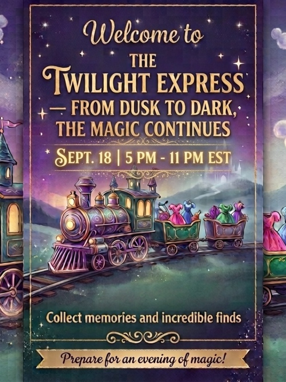 The Twilight Express ✨ From Dusk To Dark The Magic Continues